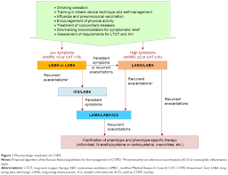 This is a quick review of copd gold strategy from ambulatory standpoint. Russian Guidelines For The Management Of Copd Algorithm Of Pharmacolo Copd