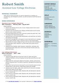 A wiring diagram is a streamlined the same type of configuration with 3m scotchlok crimp connectors for better moisture resistance than wire nuts. Low Voltage Electrician Resume Samples Qwikresume