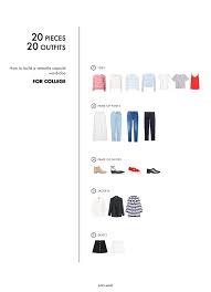 Maybe you would like to learn more about one of these? 20 Pieces 20 Outfits How To Build A Versatile Capsule Wardrobe For College Anuschka Rees