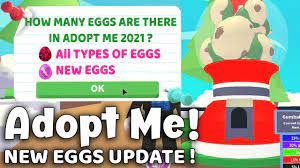 How Many Eggs Are There In Adopt Me Roblox 2021 Adoption Types Of Eggs Farm Eggs