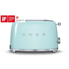 Grille Pain Smeg Tsf01pgeu Vert D Eau Boulanger