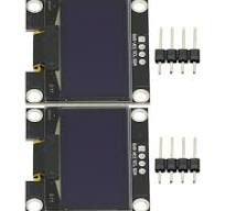 Amazon.com: 2 Pcs 4PIN 1.3" 1.3 inch IIC I2C OLED Display ...