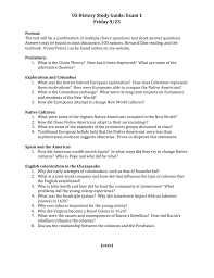 Us History Study Guide
