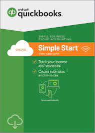 Intuit Quickbooks Online Simple Start Annual Subscription Tarabyte Solutions