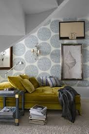 Pour un salon marocain de luxe, choisissez des tissus magnifiques (bahja, mobra et brocart) à 85 dh/m. 1001 Idees De Decors Avec Couleur Moutarde Des Conseils