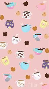 Wallpaper De Cafe Y Galletas Coffee And Cookies Wallpaper Wallpaper Iphone Cute Iphone Wallpaper Cute Disney Wallpaper