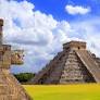 serpent descends the steps of chichen itza from online.kidsdiscover.com