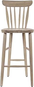 Expert craftmanship · expert craftsmanship · inspired living Oak Bar Stool With Back Neptune