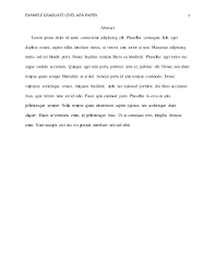 Apa Example Abstract Research Paper