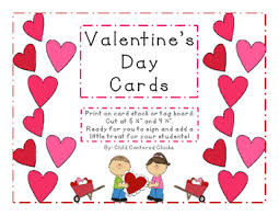 Valentines card messages for teachers. Valentine S Day Cards For Teachers To Give To Their Students Tpt