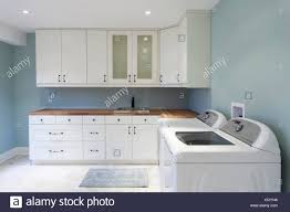 a new residential laundry room with
