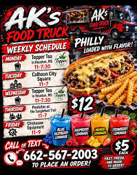 Aks food truck — Fast food restaurant food truck in Houston, Mississippi