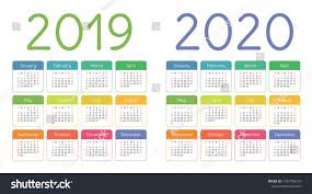Calendar 2019 2020 With Week Number In 2020 Calendar Template Marketing Calendar Template Calendar Printables