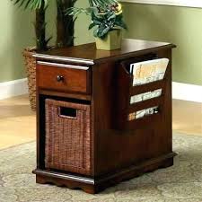Adorable Basket End Table Snapshots Basket End Table Or End Table With Storage Wicker Basket End T End Tables With Storage Bright Furniture Furniture Magazine