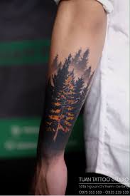 Forest Tattoo For Men Tattoo Sleeve Forest Mountain Sleeve Tattoo Forest Tattoos Tree Sleeve Tattoo