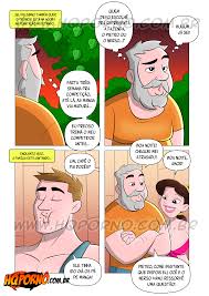 Chupando manga buceta - Os Felisbinos - Quadrinhos Eroticos