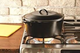 Lodge 5 Quart Cast Iron Dutch Oven Pre Seasoned Pot With Lid And Dual Loop Handle Cast Iron Dutch Oven Life Kitchen Best Dutch Oven