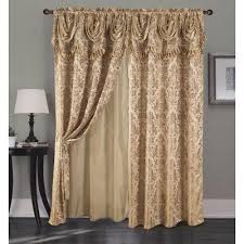 It is almost a good idea to go on with heavy curtains in winter or cold weather. Curtains With Attached Valance Target