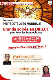 Paroisse Notre Dame De La Bonne Delivrance Des Trois Ilets Rendez Vous Demain A 14h30 Heure De Martinique En Live Sur Youtube Com Unis En Christ 4eme Formation De Pentecote Avec Le Pere Etienne