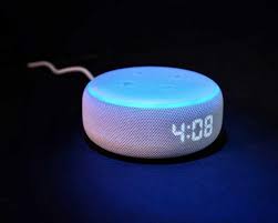 Amazon Echo Dot With Clock