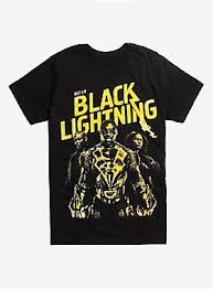 Black lightning — with its promise of anissa becoming thunder in short order — is a good, satisfying, layered addition to the cw canon. Dc Comics Black Lightning Get Lit Group Shot T Shirt Black Lightning Dc Comics Black