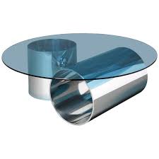 Mmpm Minimalist Coffee Table Tinted Glass And Tubular Aluminium Minimalist Coffee Table Coffee Table Vintage Glass Top Coffee Table