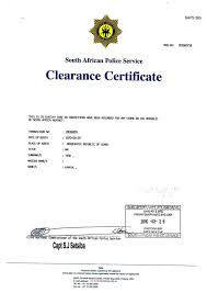 Includes a forum where you can discuss the high commission. Police Clearance Certificates Within 5 Working Days Visa Logistics