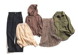 gu ユニクロで週3日以上着まわし 厳選5着 15コーデ紹介 サンキュ ファッション 着まわし トレンド 服