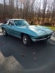 Image result for Silver Blue 1963 Corvette