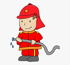 Draw the top portion of the hat a slight distance away from the hair on the sides with more distance between it and the hair at the top. Firefighter Fire Extinguish Extinction Firefighters Kids Firefighter Drawing Hd Png Download Transparent Png Image Pngitem