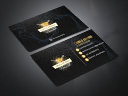 Gold And Black Business Card Free Mockup Free Business Card Mockup Black Business Card Mockup Black Business Card