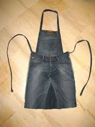 52 Facons Creatives Pour Recycler Vos Vieux Jeans Vieux Jeans Tablier Cuisine Tablier En Jean