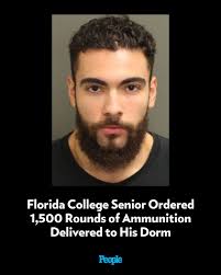 🔗: bit.ly/3XBVKtV The delivery led to the discovery of an AR-15 in the  dorm of the student, who is charged with possession of a firearm