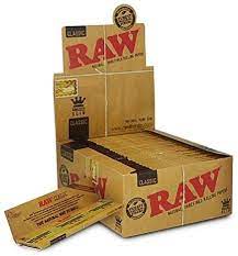 For small orders under £15 we charge £1.99 for uk delivery. Raw Kingsize Slim Rolling Paper Box Of 50 Packs Amazon Co Uk Home Kitchen