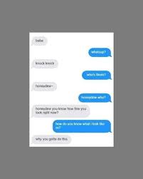 The best list of knock knock jokes to make someone smile, laugh, and enjoy life. Funny Knock Knock Jokes Sent By Texts Rocket Geeks