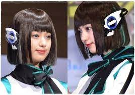 鶴嶋乃愛仮面ライダーゼロワンの髪型は前髪が命 オーダー セット方法 aroma and flavor 髪型 セット 髪型 髪型 ボブ