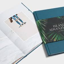 Observe how the leaf paper covers the folded book cloth to about an eighth of an inch, from the outside on the inside of the panel on the front and back panels. Make A Hardcover Photo Book Artifact Uprising