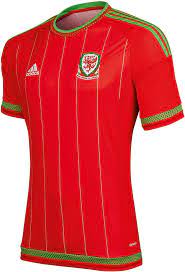 A collection of shirts that football players have worn whilst representing our. New Wales 2015 Home And Away Kits Wales Soccer New Football Shirts Soccer Jersey