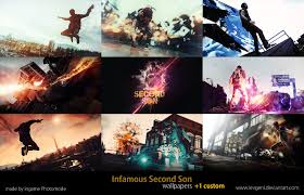Game character character concept character design infamous: Infamous Second Son Wallpapers Pack By Ievgeni On Deviantart