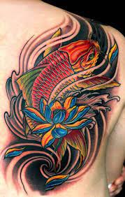 Tranh cá chép hợp với tuổi nào. Hinh XÄƒm Ca Chep Hoa Sen Kinh Ä'iá»ƒn Trong Nghá»‡ Thuáº­t Tattoo Há»c Ä'iá»u Hay