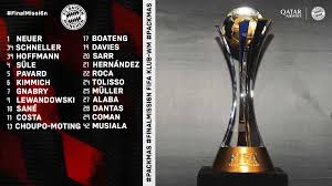 Schiedsrichterin alves pfeift spiel um platz fünf. Bayern S Squad For The Club World Cup In Qatar