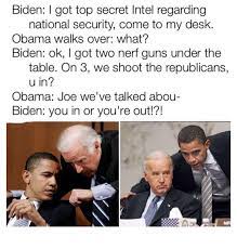 Joe Biden Has Been Our Vice President For The Last 8 Years But He Will Forever Be Our Favorite Political Memester Obama Funny Joe Biden Memes Memes