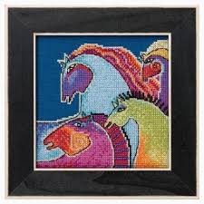 Cotton flannels, plus purse hardware and accessories. Laurel Burch Horses Wild Horses From Mill Hill Other Collections Cross Stitch Kits Kits Casa Cenina