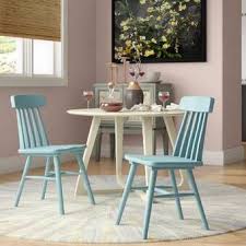Lark Manor Saint Gratien Dining Chair Reviews Wayfair Solid Wood Dining Chairs Kitchen Chairs Dining Chairs