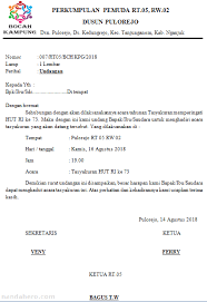 Dengan hormat, sehubungan dengan akan contoh surat undangan rapat resmi. 46 Contoh Surat Undangan Agustusan Hd Terbaru Contoh Undangan
