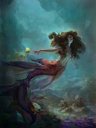 Mermaid Concept Art And Illustrations Concept Art World Mermaid Artwork Mermaid Art Mermaid Drawings