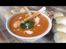 By pureeing the soup, you don't need to seed or peel the tomatoes―everything just gets mixed in. Tomato Soup Hotel Style Indian Tomato Soup Recipe Tasty Healthy Youtube