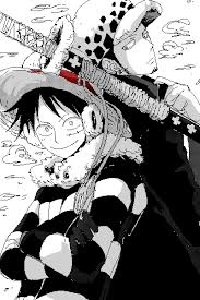 Law And Luffy 400 600 Luffy Anime Drawings