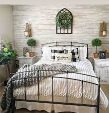 5 Ways To Add Modern Farmhouse Style To Your Home The Blonde Daydreams Farmhouse Style Master Bedroom Farmhouse Bedroom Decor Remodel Bedroom