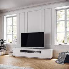 Stalley loft tv unit with drawers (walnut finish) mrp rs 29,385 27% off. Samso Minimalist Tv Cabinet Modern Tv Cabinet Closed Storage Cabinets Loft Design